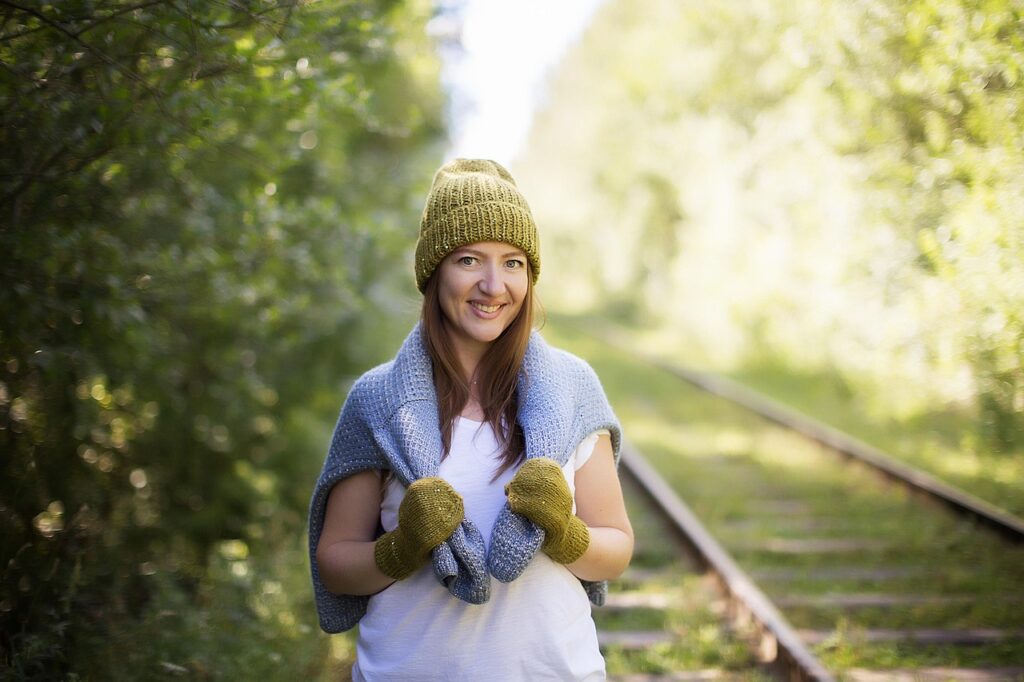 2025年11月 クリスマス編み帽子 | ニットウェア