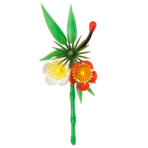 2026年1月 造花 料理飾り 正月 おせち重 迎春 生活用品