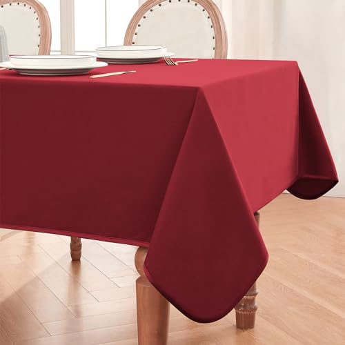 BALCONY & FALCON テーブルクロス 赤 生活用品 実体験レビュー