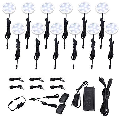 Aiboo キャビネット下 LED パック照明キット タッチ調光スイッチ付き 充電器 実体験レビュー