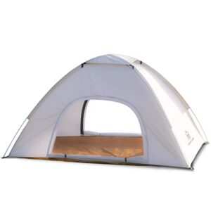 ワンタッチテント キャンプテント 2人用 ワンタッチテント UVカット加工 収納 レビュー