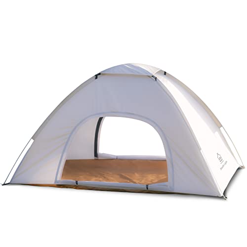 ワンタッチテント キャンプテント 2人用 ワンタッチテント UVカット加工 収納 レビュー