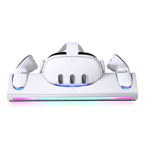 置くだけ VR充電スタンド3 ドック アクセサリー 卓上 ヘッドセット ファッション 実体験レビュー