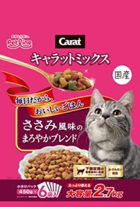 ペットライン キャラットミックス ささみ風味のまろやかブレンド 2.7kg ライフスタイル 実体験レビュー