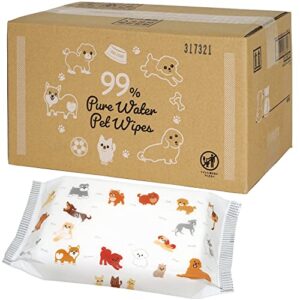 レック 純水99% ペット用 ウェットシート 80枚×12個 日本製 書籍 実体験レビュー