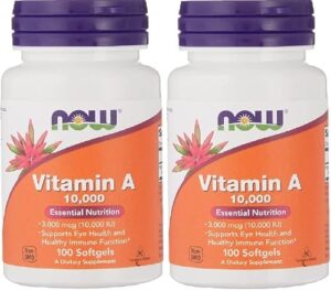 ビタミン A 10000 IU 1ソフトジェル 2本 書籍 実体験レビュー