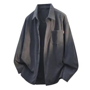 シャツ メンズ コーデュロイ 春秋服 長袖 大きい ファッション 実体験レビュー