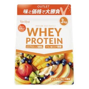 Verifystホエイプロテイン100 3kg 書籍 実体験レビュー