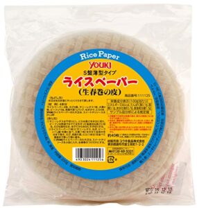 ユウキ食品 薄型ライスペーパー15.5cm 200g 1 袋 ライフスタイル 実体験レビュー