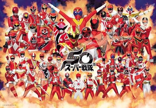 ジグソーパズル スーパー戦隊50周年 スーパー戦隊50周年 1000ピース 実体験レビュー