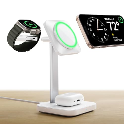 ESR MagSafe 充電器 3in1 ワイヤレス充電器15W Apple公式認証 実体験レビュー