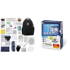 アイリスオーヤマ 防災リュック 33点 非常用トイレ付き 超吸収 50回分 レビュー分析