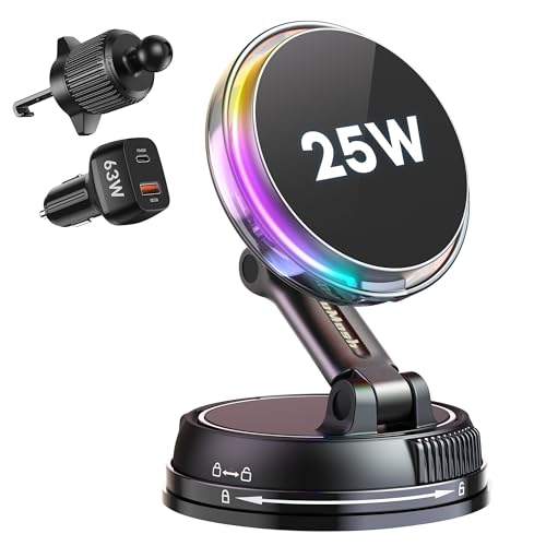 Qi2.2 25w 車載スマホホルダー magsafe ワイヤレス充電器 車 レビュー分析