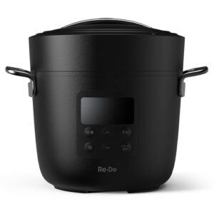Re・De Pot 電気圧力鍋 2L Black ブラック レビュー分析